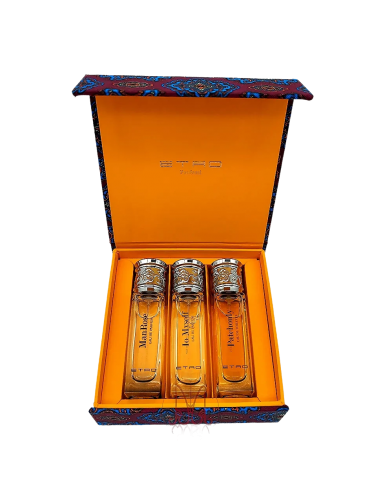 Coffret Trois Parfums  Manrose, Io myself, Patchouly basket pas cher