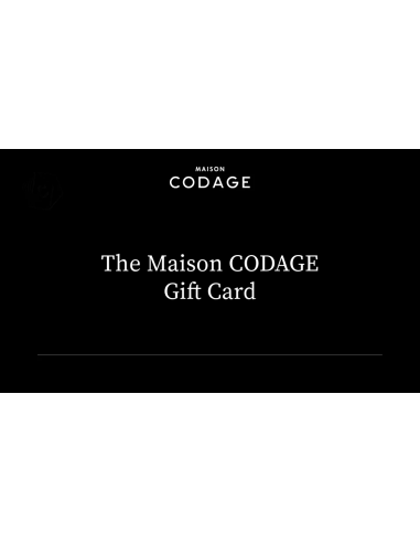 The Maison CODAGE Gift Card en ligne des produits 