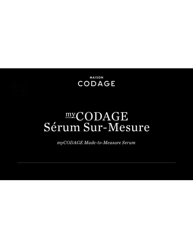 E-Carte Cadeau | Sérum sur-mesure myCODAGE Par le système avancé 